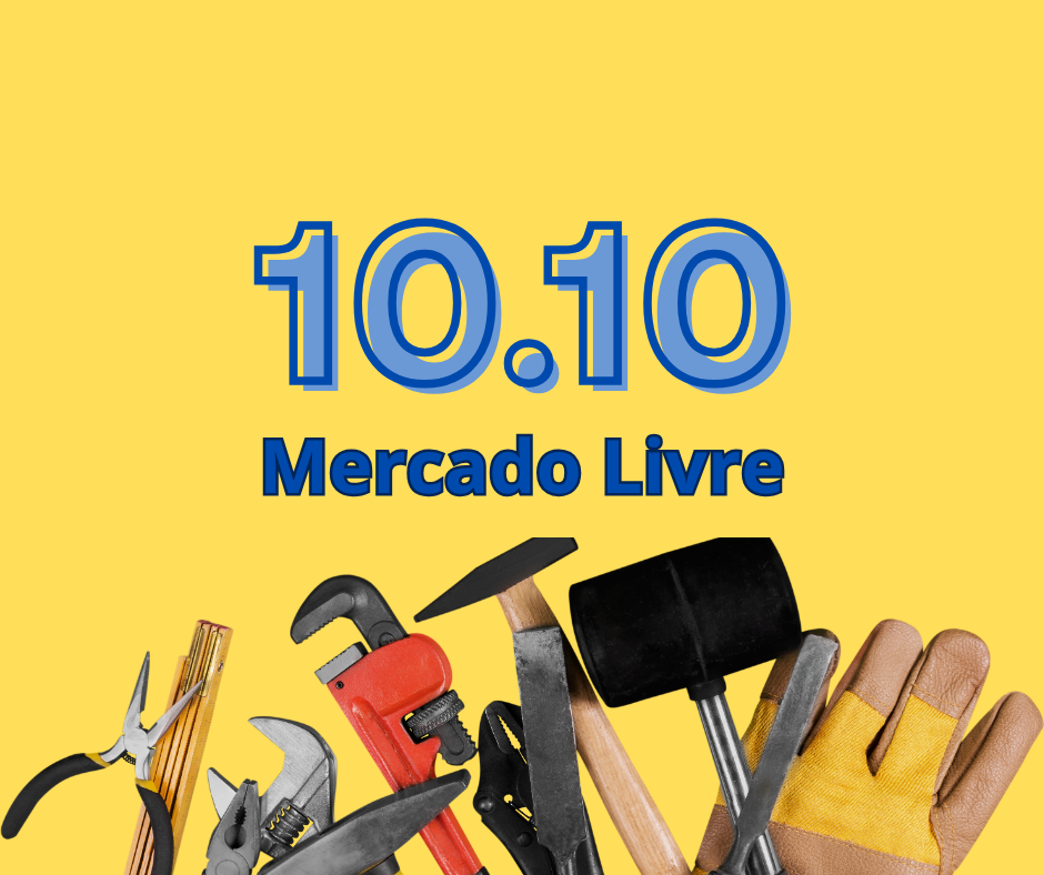 Ofertas 10.10 no Mercado Livre: Furadeiras, Lavadoras e Kits de Ferramentas